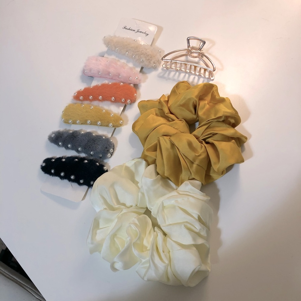 Scrunchies + Clips